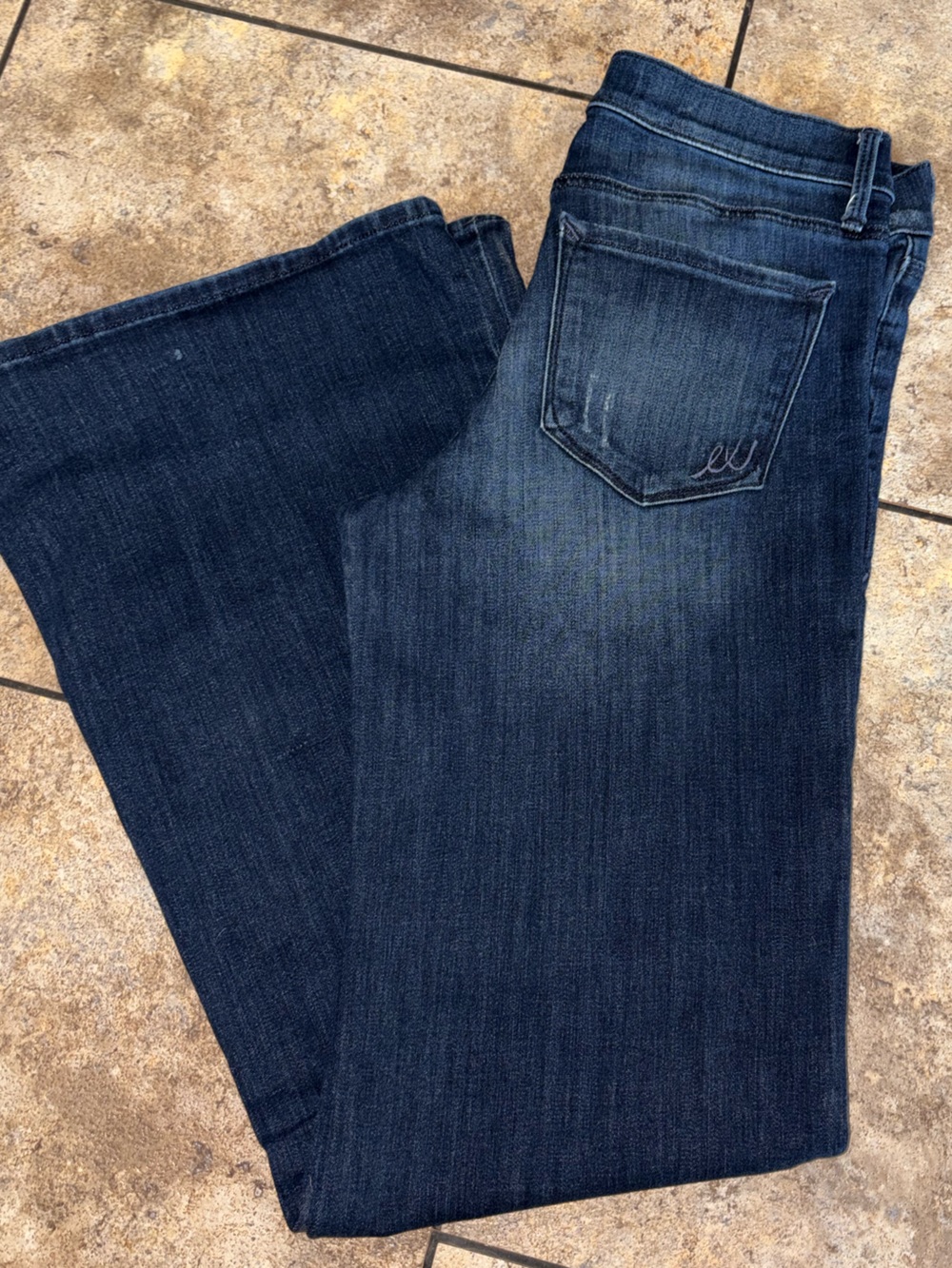 Women's Dark Wash Bootcut Jeans
